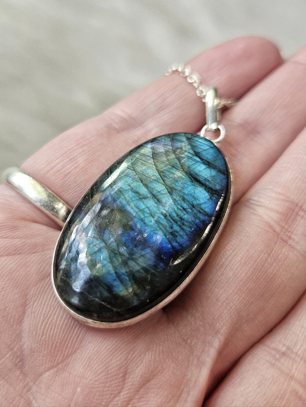 925 Labradorite Necklace